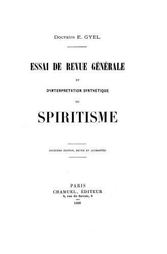 spiritisme