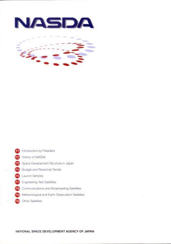 Vehicles and Satellites of NASDA