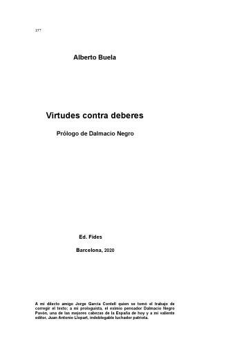 Virtudes Contra Deberes