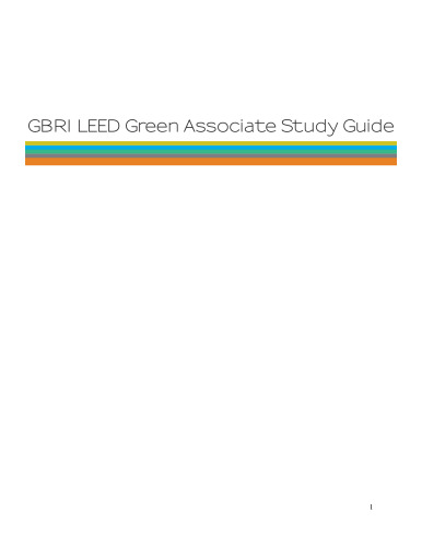 LEED Green Associate Exam Preparation Guide