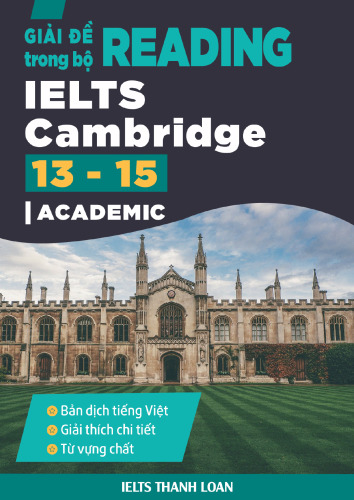 Giải để READING trong bộ IELTS Cambridge 13-15 (Academic)
