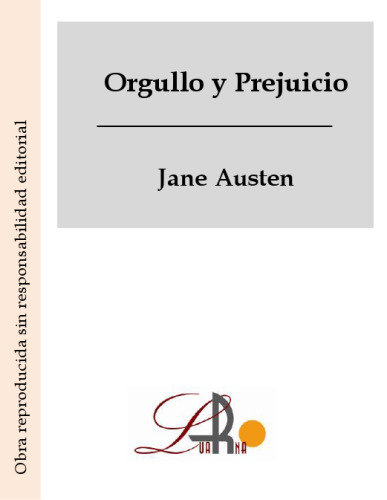 ORGULLO Y PREJUICIO