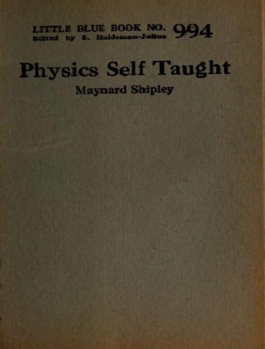 Physics Self Taught