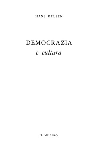 Democrazia e cultura