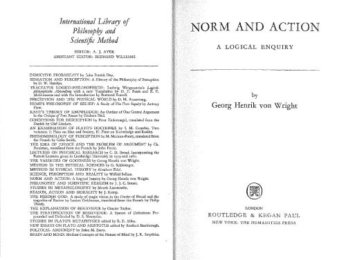Norm and Action