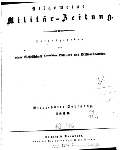Allgemeine Militär-Zeitung