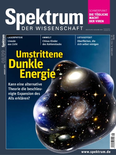 Spektrum der Wissenschaft August 2009 issue 08