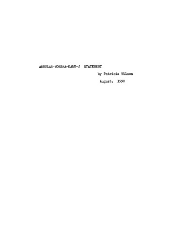 Ambulas-Wosera-Kamu-J Statement