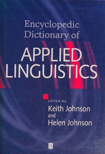 Encyclopedic Dictionary of Applied Linguistics: A Handbook for Language Teaching