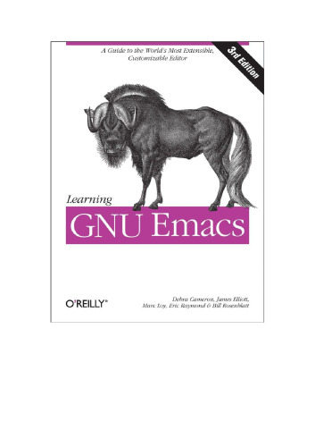 Learning GNU Emacs