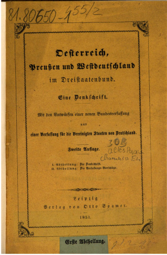 Die Denkschrift
