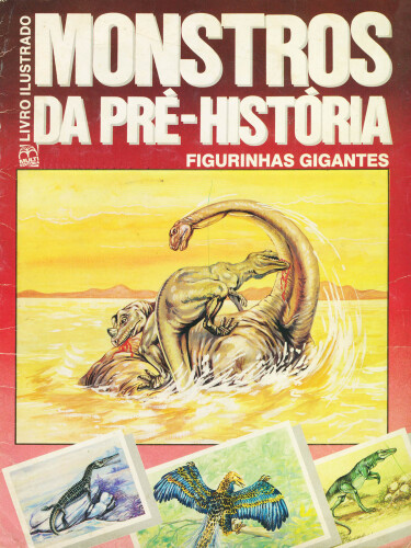 Monstros da Pré-História Livro Ilustrado