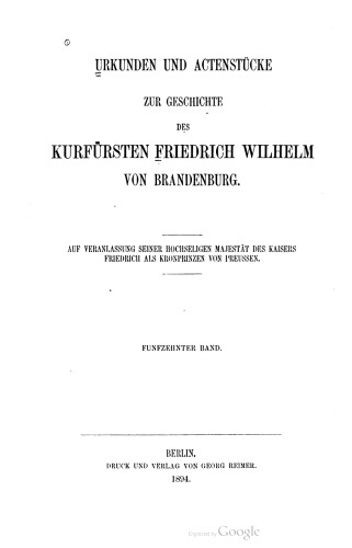 Ständische Verhandlungen (Preußen)