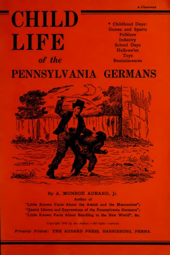 Child Life of the Pennsylvania Germans