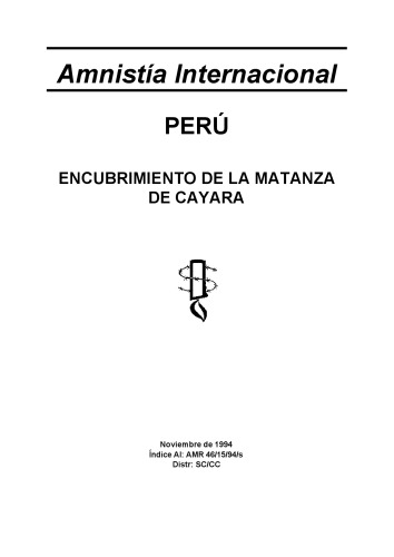 Encubrimiento de la matanza de Cayara (Víctor Fajardo, Ayacucho)
