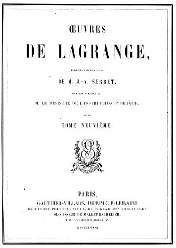 Oeuvres