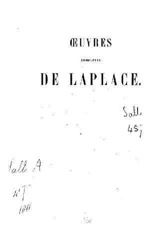 Theorie des probabilites (Oeuvres)