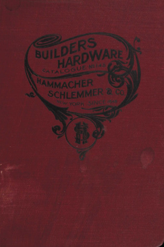Builders' Hardware Catalogue No. 142