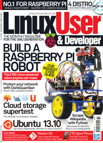 Linux User & Developer 132 - Build a Raspberry Pi Robot
