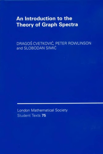An Introduction to the Theory of Graph Spectra