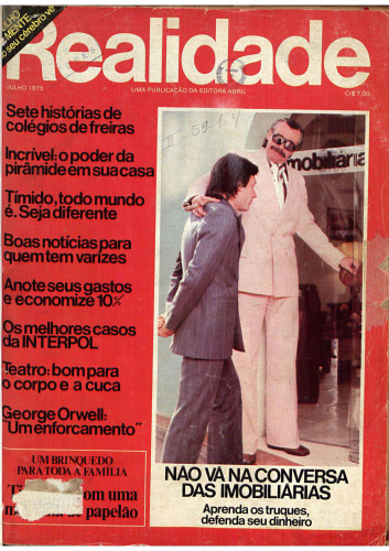 Revista Realidade Jul 1975