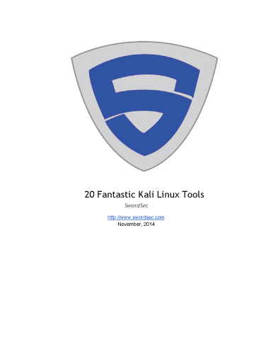 20 Fantastic Kali Linux Tools
