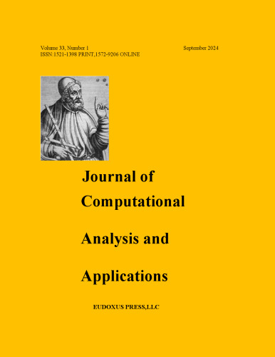 BIANNUAL JOURNAL OF COMPUTATIONAL ANALYSIS AND APPLICATIONS