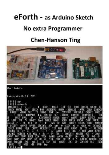 eForth as Arduino Sketch: no extra Programmer