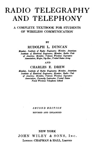 Radio Telegraphy And Telephony