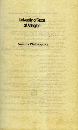 Summa Philosophica