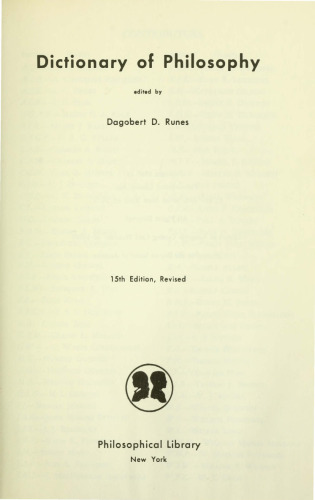 Dictionary of Philosophy