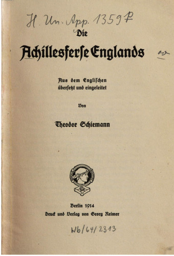 Die Achillesferse Englands