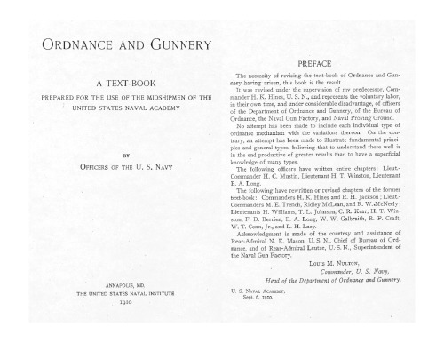Ordnance and Gunnery - USNI Chap 12 (gunsights) Part 1