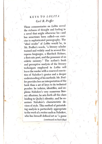 Keys To Lolita