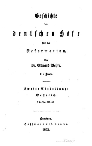 Oestreich [Österreich]