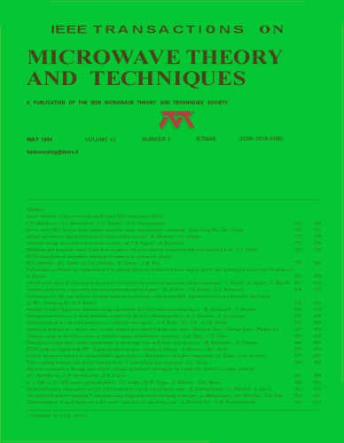 IEEE MTT-V042-I05 (1994-05)