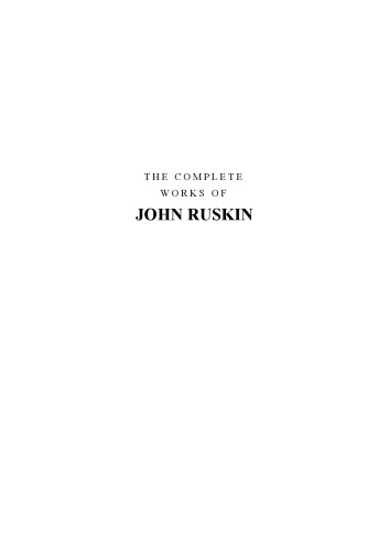 The Works of John Ruskin