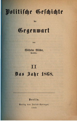 Das Jahr 1868
