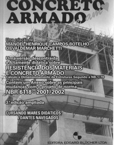 Concreto Armado Eu Te Amo - vol1 3ed