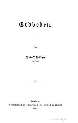 Erdbeben