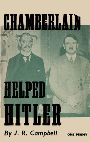 How Chamberlain Helped Hitler