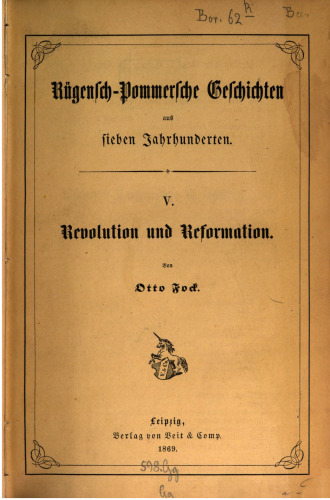 Revolution und Reformation