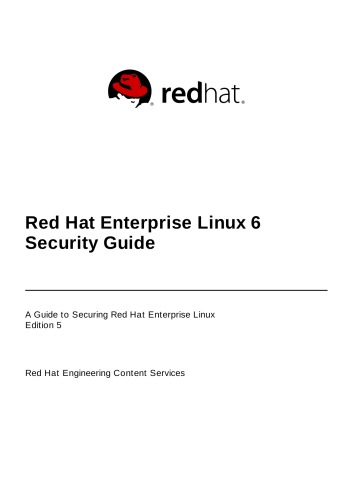 Red Hat Enterprise Linux 6 Security Guide