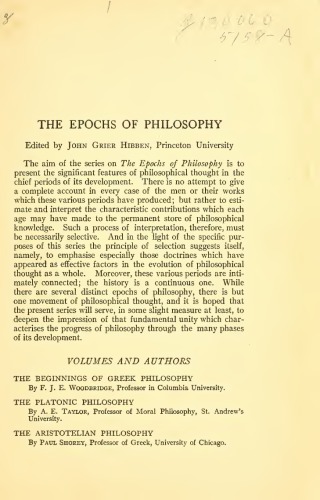 Stoic and Epicurean