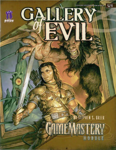 Pathfinder: GameMastery Module U1: Gallery of Evil