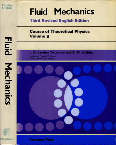 Fluid Mechanics, Third Revised English Edition