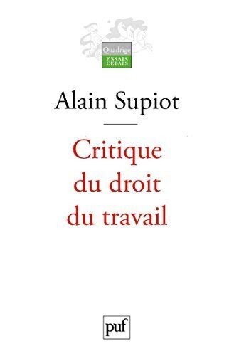 Critique du droit du travail
