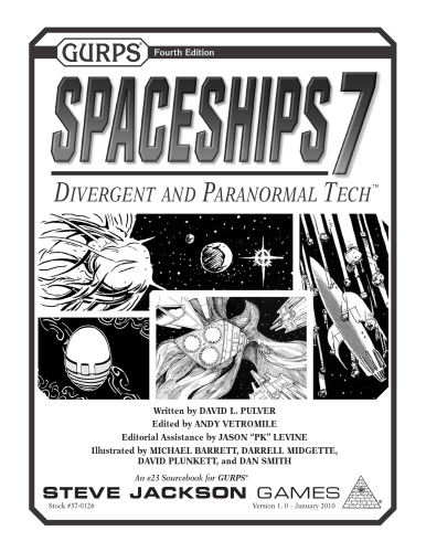 GURPS Spaceships 7 Divergent and Paranormal Tech
