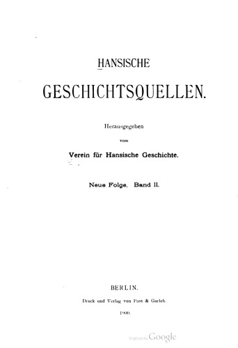 Die Lübecker Bergenfahrer und ihre Chronistik