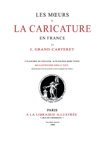 Les moeurs et la caricature en France